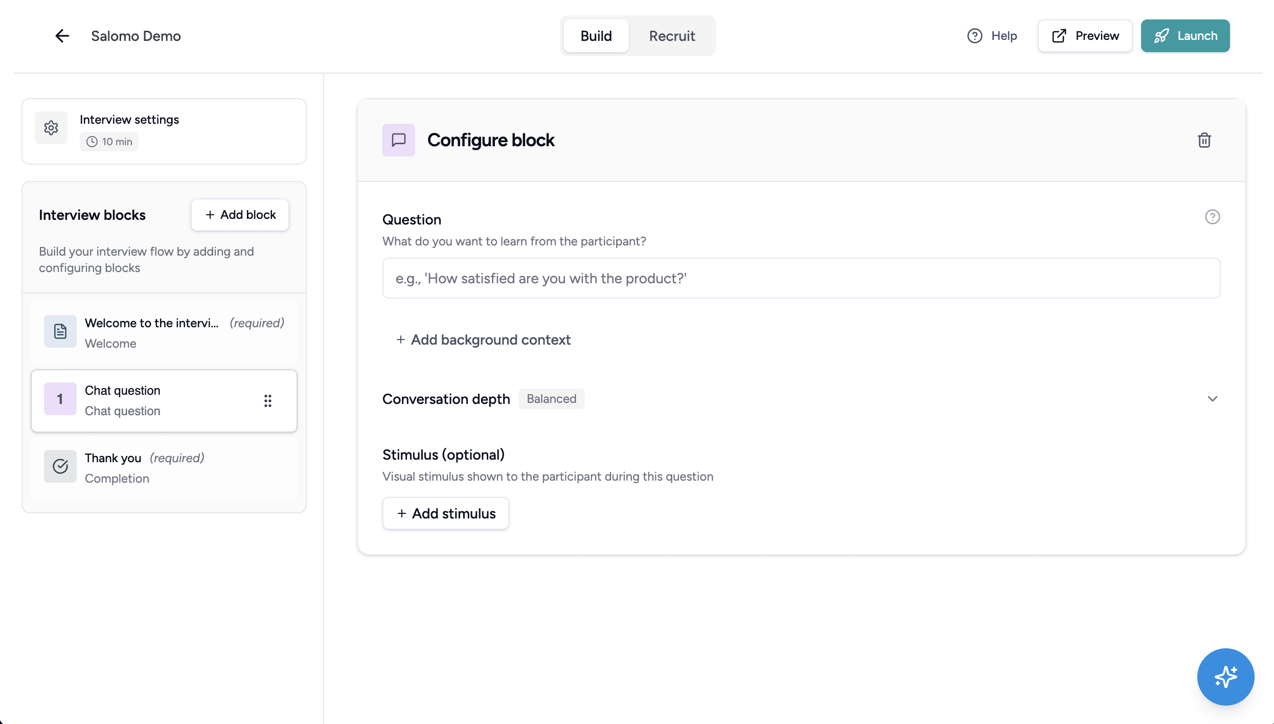 design research screen